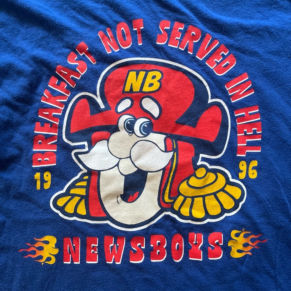 VINTAGE Newsboys Tee 1996